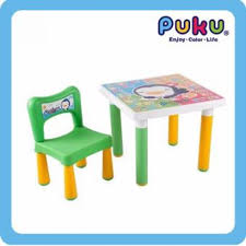 Puku 1 Table(S) + 1 Chairs Set