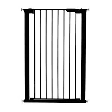 Baby Dan Pet Premier Extra Tall Pressure Fit Gate with 2 Extensions (Black) by Scandinavian Pet Design