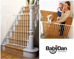 Baby Dan Streamline Extra Tall Wall Mounted Safety Gate (White)