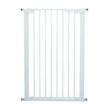 Baby Dan Pet Premier Extra Tall Pressure Fit Gate with 3 Extensions (White) by Scandinavian Pet Design