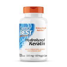 Doctor's Best Hydrolyzed Keratin 500 mg, 60 vcaps.