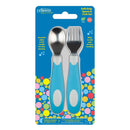 [3-Pack] Dr. Brown’s Soft Grip Spoon & Fork Set