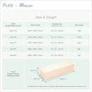 [1 Yr Local Warranty] Parklon Pure Cotton Owl Cloud Bebe size L15 - 2100 x 1400 x 15mm