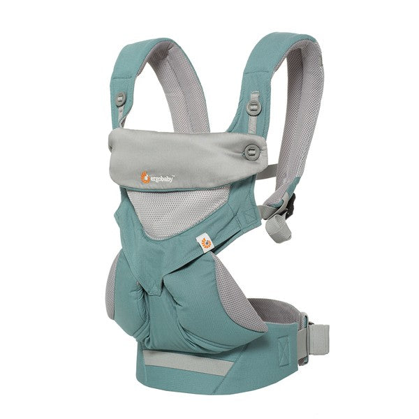 [1 year local warranty] Ergobaby Performance 360 4 Position Baby Carrier - Cool Air Mesh Icy Mint
