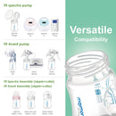 Maymom Wide-Mouth Milk Storage Collection Bottle with SureSeal Sealing Disk; Can Replace Spectra S1 S2 Bottles140mL