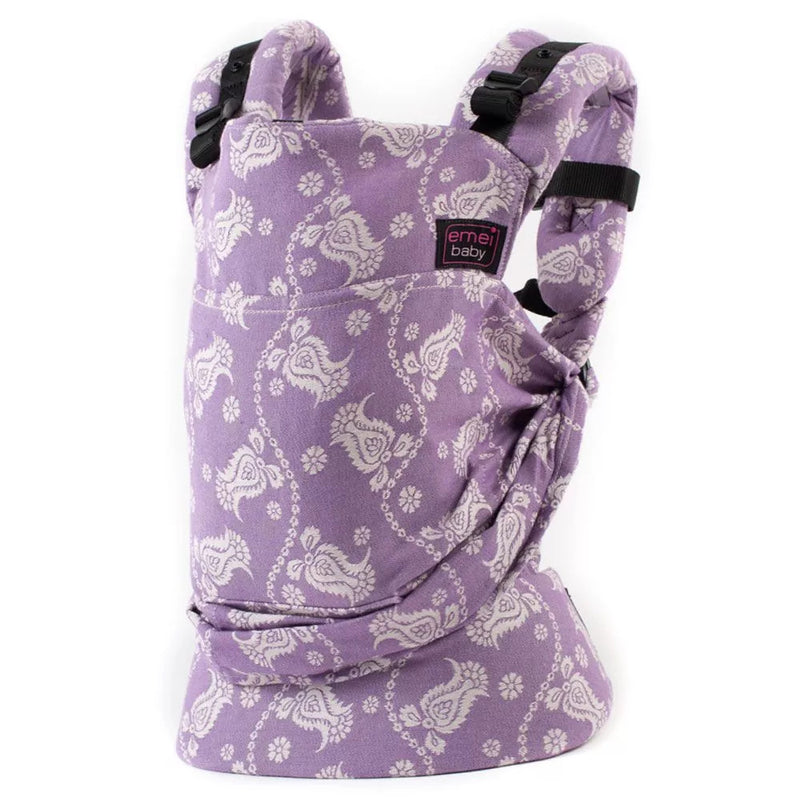 Emeibaby Wrap Conversion Toddler+ Carrier - Full Paisley Lilac