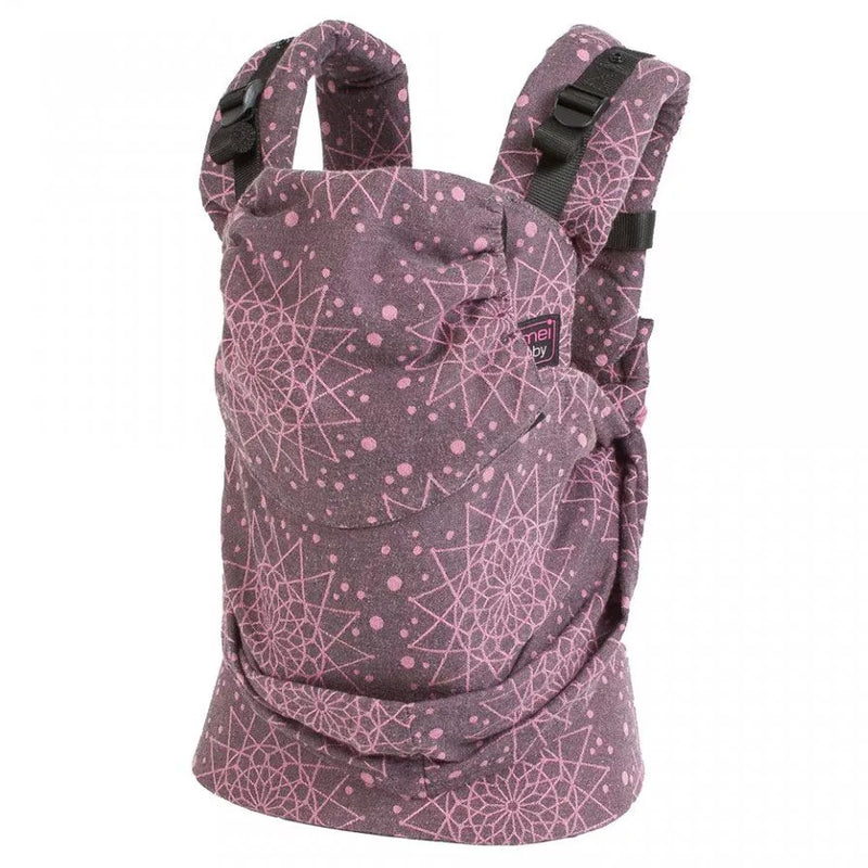 Emeibaby Hybrid Wrap Conversion Baby Carrier - Full Stellar Pink