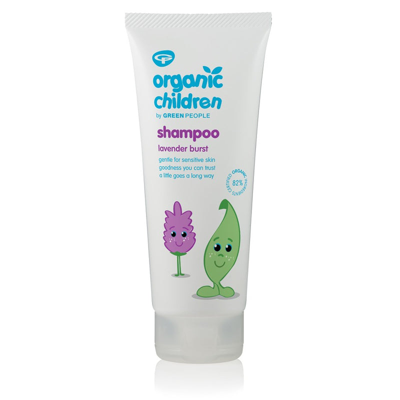 Green People Organic Children Shampoo - Lavender 200 ml Exp-06/26