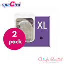 Spectra Wide Neck Teat Pack of 2 - XL