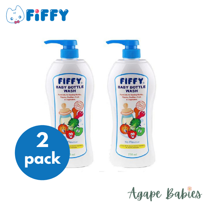 [2-Pack] Fiffy Bottle Wash - No Flavour