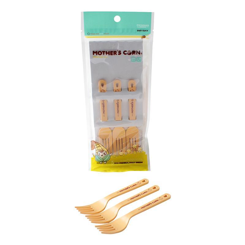 [2-Pack] Mother's Corn Cutie Fork Set
