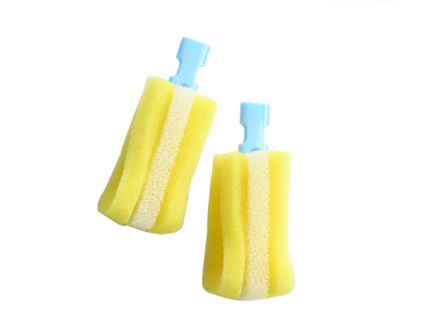[3-Pack] Puku Bottle Sponge Brush