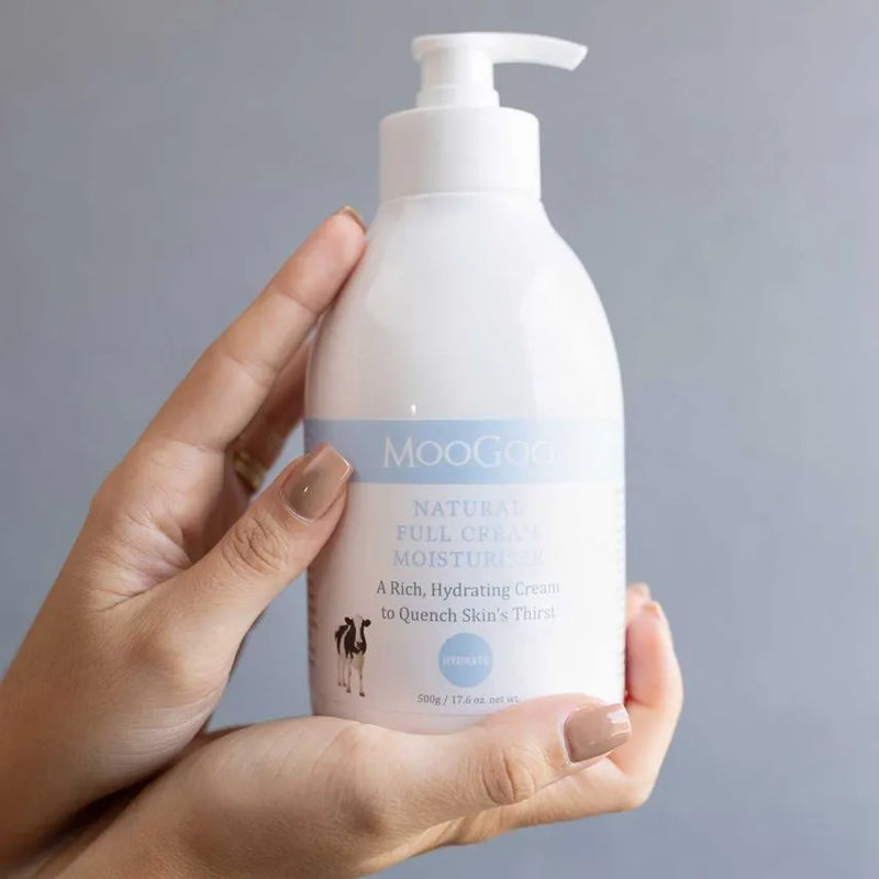 MooGoo Skincare Full Cream 500GM  Exp: 07/26