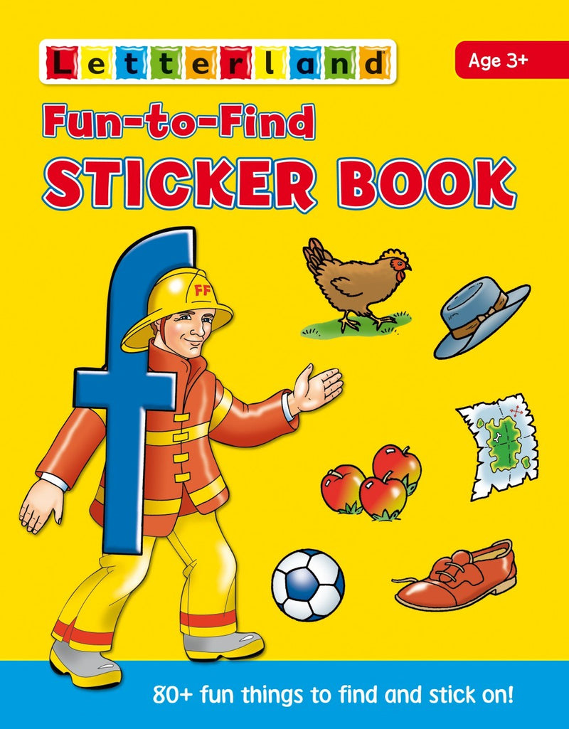 Letterland Fun-to-Find Sticker Book
