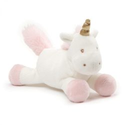 Baby Gund Luna Unicorn Plush Toy Rattle 7 Inches