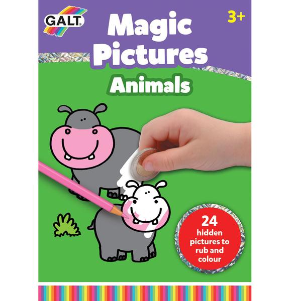 [Pack of 5] Galt Magic Pictures Pad - Animals