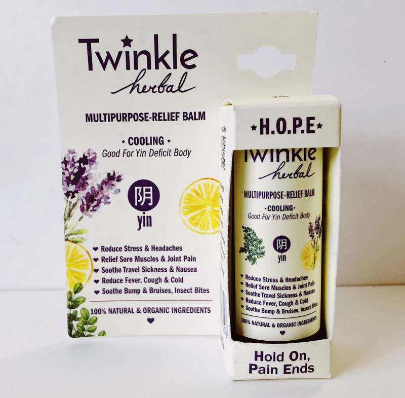 Twinkle Baby Herbal Multi Purpose Relief Balm (YIN) - 12g Exp: 06/25