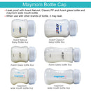 Maymom Wide Neck Breastmilk Collection n Storage Bottle 9oz; Re-markable SureSeal Disc. Fits Spectra S2 Spectra S1 Spectra 9 Plus and Avent Breastpumps Replace Spectra Bottle, Avent Classic Natural Bottle