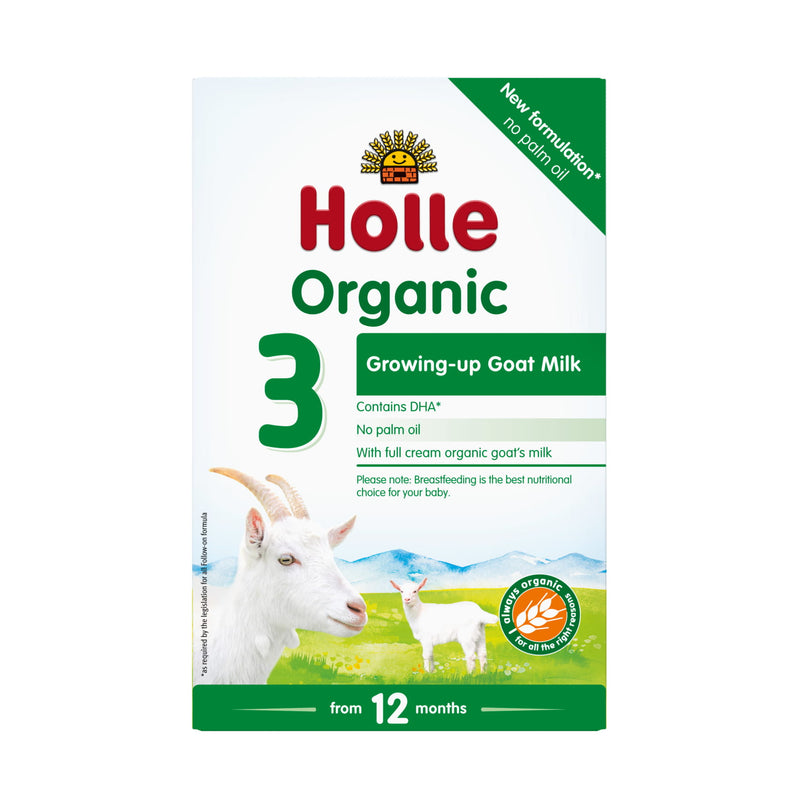 Holle Organic Goat Milk Growing Up Formula 3 with DHA  400g (from 12 mths) x 6 Packs - 2 Types
