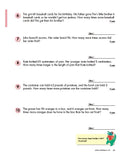 Kumon Grade 4 English Workbook: Word Problems