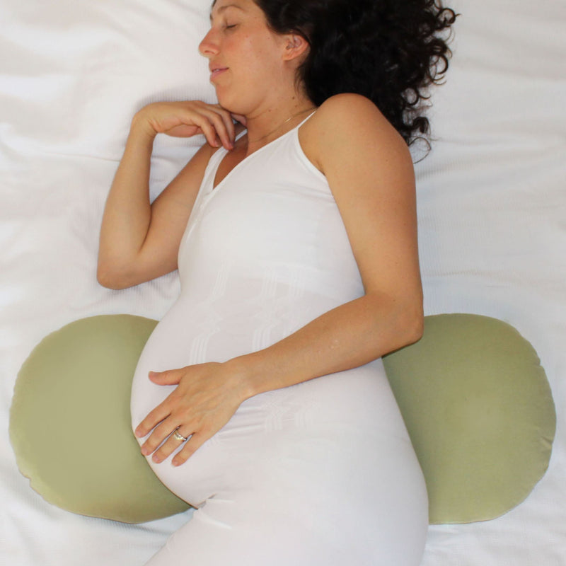 Bellybean Maternity Pillow From Australia (Organic Cotton) - Green Tea