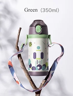 Babycare Kids Vacuum Bottle - 350ml - 4 Colors