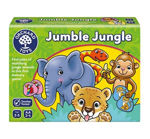 Orchard Toys - Jumble Jungle Game - Age 2-5