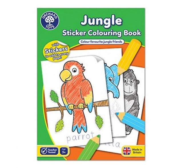 [3-Pack] Orchard Toys Jungle Colouring Book