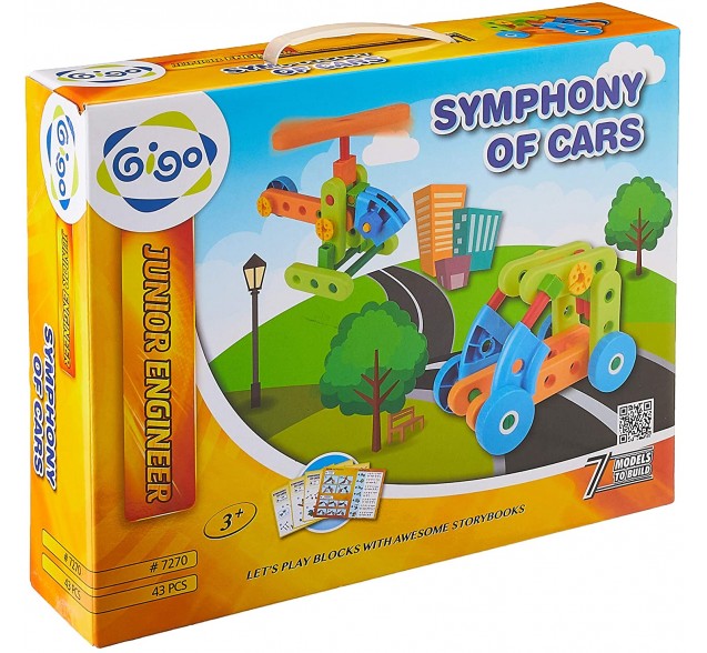 Gigo Junior Engineer - Symphony of Cars (43 Pieces)