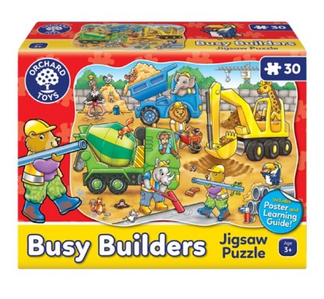Orchard Toys Busy Builders 30-Piece Jigsaw Puzzle