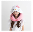Travelmall x Hello Kitty Hooded Pillow with Patented Pump