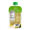 Happy Baby  Happy Family Happy Baby Stage 2 (6+ months) Clearly Crafted - Pears Zucchini & Peas, 113g. (2 PACK BUNDLE) Exp: 11/25