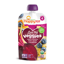 [2-Pack] Happy Baby Happy Family Happy Tot Love My Veggies - Banana, Beet, Squash & Blueberry, 120g. (For 2yr up) Exp: 04/26