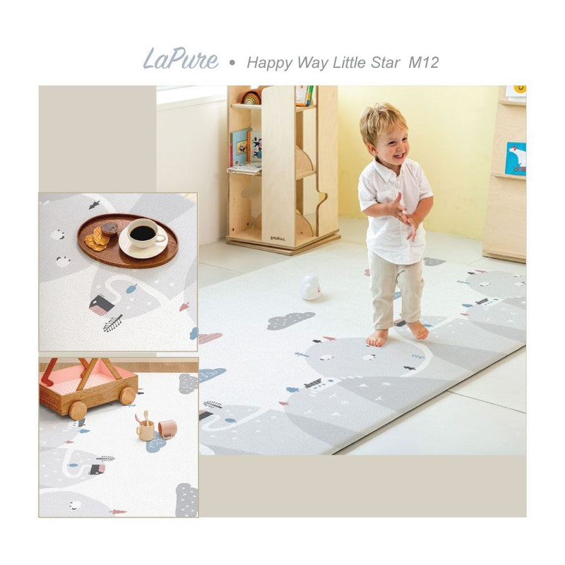 [1 Yr Local Warranty]  Parklon LaPure Happy Way Little Star (M12) Size- 1900 x 1300 x12mm
