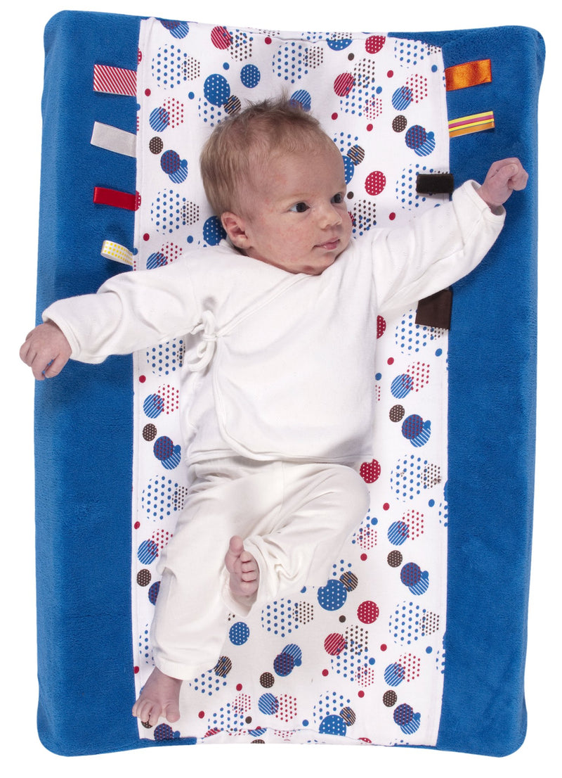 Snoozebaby Happy Dressing Changing Mat Cover - Happy Days (Organic Cotton)