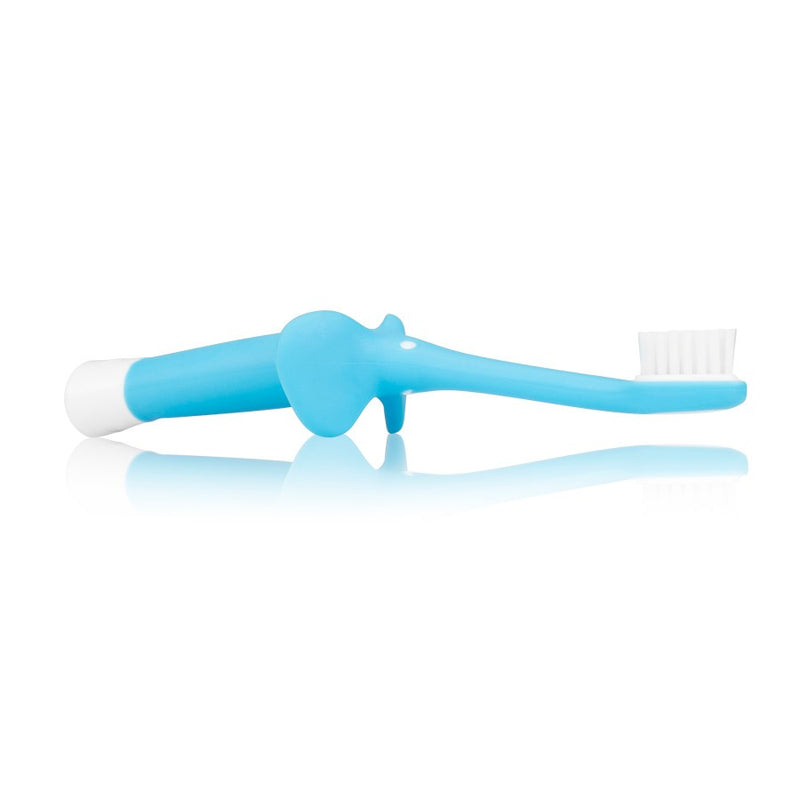 [2-Pack] Dr. Brown's Infant-To-Toddler Toothbrush - Blue