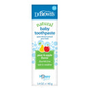 [2-Pack] Dr. Brown's Happy Teeth Fluoride-Free Toothpaste - Pear & Apple