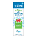 [2-Pack] Dr. Brown's Happy Teeth Fluoride-Free Toothpaste - Strawberry
