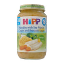 [6-Pack] Hipp Organic Noodles With Sea Fish In Cream And Broccoli Sauce 220g Exp:
