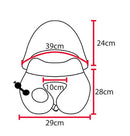 TravelMall Kid’s Justice League 3D Foldable Hood With Patented Pump Pillow - Batman