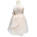 Sunshine Kids Lily Bustier Sweetheart Dress In Dainty Peach 3-7y