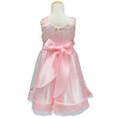 Sunshine Kids Flora Pink Rose Flower Girl Dress 0-24M