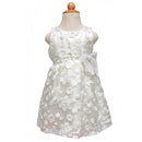 Sunshine Kids Angel Flower Girl Dress in Light Ivory 0-24m