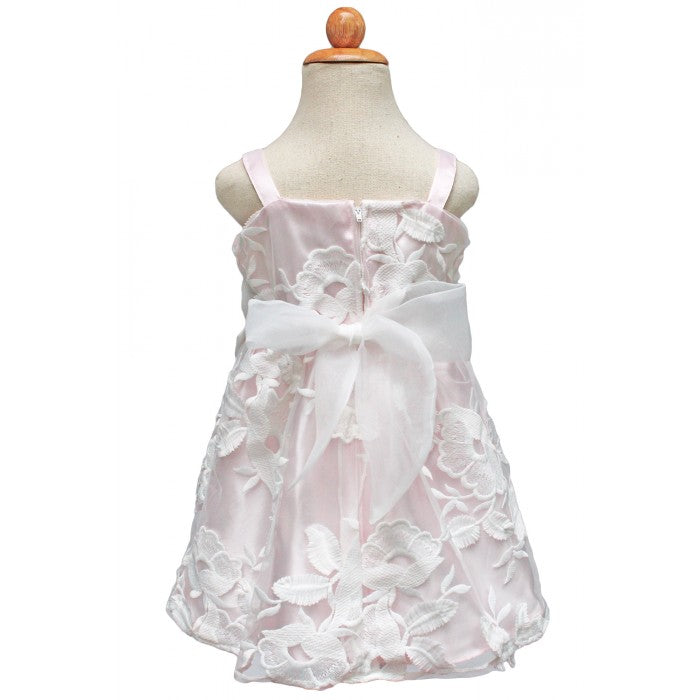 Sunshine Kids Camellia Pink Flower Dress 0-24M
