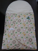 BubbaCosy Smart Babywrap - Safari Brown - MADE IN AUSTRALIA