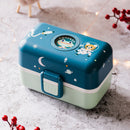 Monbento MB Tresor Kid's Bento Box - Graphic Cosmic Blue