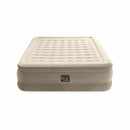 INTEX Dura-Beam® Deluxe Ultra Plush Air Mattress w/ Built-In Electric Pump - Queen