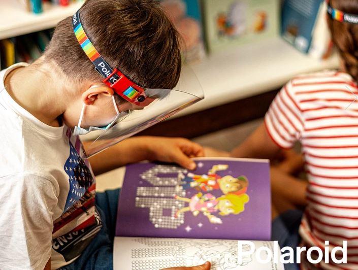 Polaroid Eyewear StaySafe Kids Face Shield