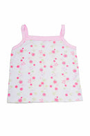 Owen Spaghetti T-Shirt - Pink Rabbits w/ Flowers 0-12m