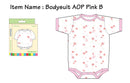 Owen T-Shirt w/ 2 snaps At Collar - Pink Rabbits 0-12m